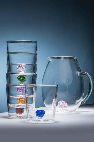 6 vasos de vidrio de borosilicato - 30 cl