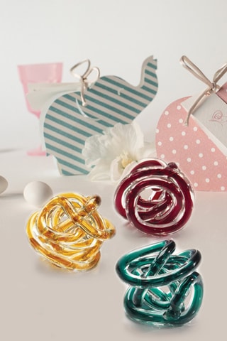 Lámpara de sobremesa Il nodo dell'amore - Verde