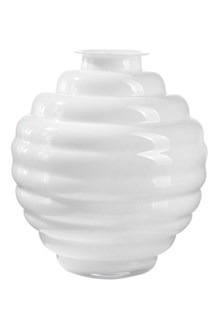Jarrón - 30 x 30 cm - Blanco
