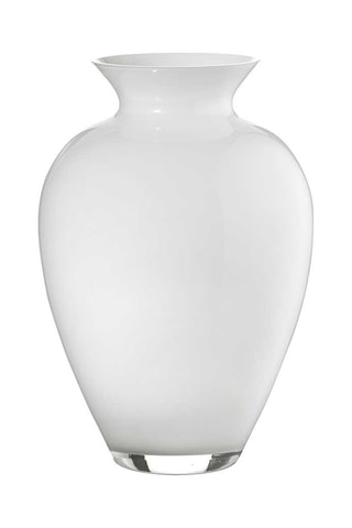 Jarrón Aurora - 29 cm - Blanco