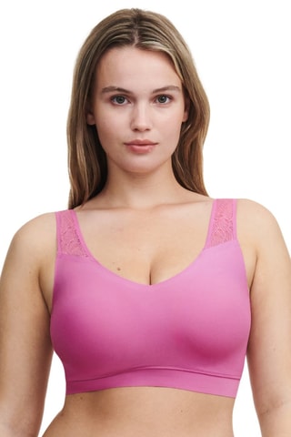 Sujetador deportivo con relleno Softstret - Fucsia - Chantelle
