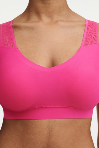 Sujetador deportivo con relleno Softstretch - Fucsia - Chantelle