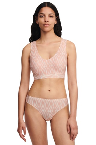 Sujetador deportivo con relleno Softstret - Rosa empolvado - Chantelle