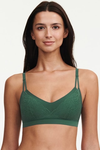 Sujetador deportivo - Verde oscuro - Softstretch