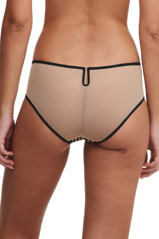 Shorty Vibrate - Negro y beige claro