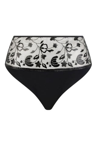 Tanga de talle alto Philter - Negro