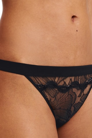 Tanga Xtravagan - Negro - Chantelle X