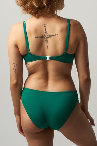 Sujetador de bikini Texture - Verde