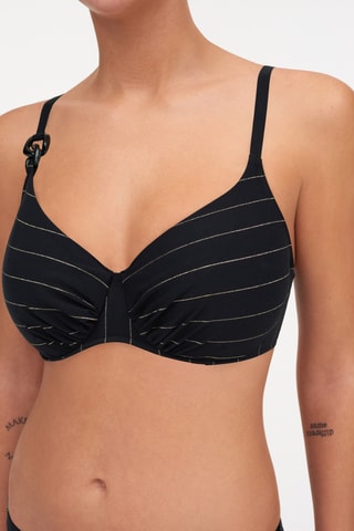 Sujetador de bikini Black Sun - Negro