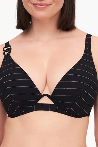 Sujetador de bikini Black Sun - Negro