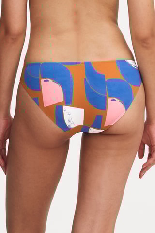 Braga de bikini Tribe - Celeste y marrón