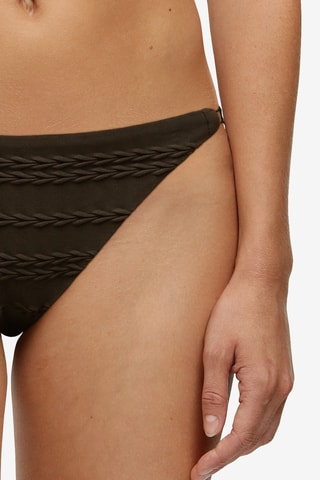 Braga de bikini Texture - Marrón