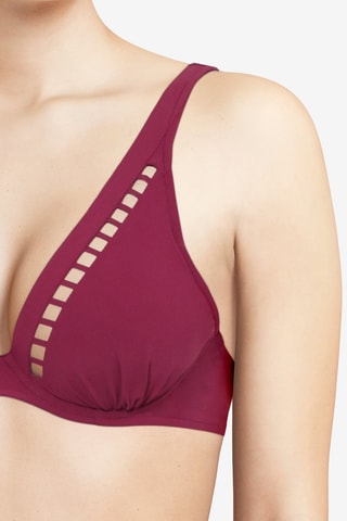 Sujetador de bikini push-up Native - Burdeos - Chantelle