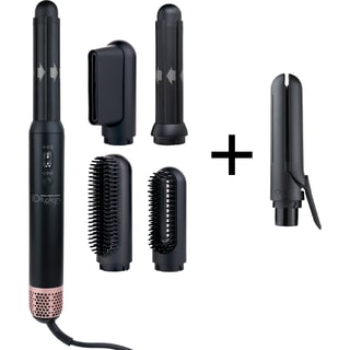 Brosse multifonction 5-en-1 & embout lisseur - Cyclone - 1200 W