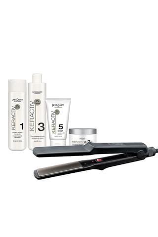 Coffret Keractiv et lisseur Ceraliss Pro Styler - 4 produits