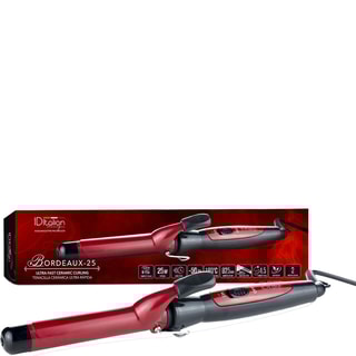 Boucleur - Icurl Proceramic Plus 25 - Noir & bordeaux - 190°C