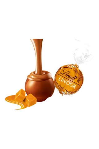 Boules Lindor Chocolat lait caramel Lindt - 375 g