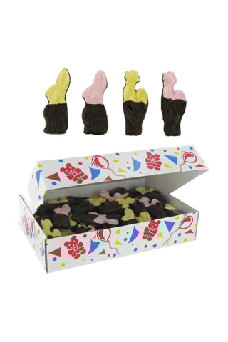 Guimauve mi-chocolatée noire - 1 kg