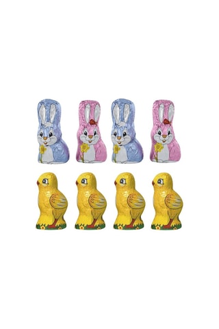 2 x Poussins et lapins en chocolat à cacher - 360 g