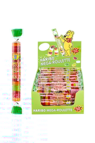 Boîte de Méga roulettes fizz acides - 40 pièces