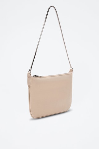 Sac chaîne finition brillante - Beige