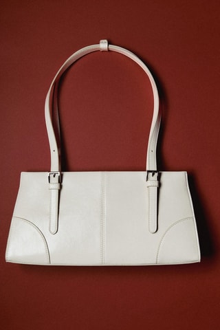 Sac porté épaule - Blanc cassé