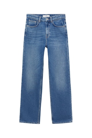 Matilda medium-rise straight-fit jeans - Bleu marine