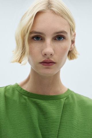 Robe midi nœud - Vert