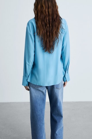 Chemisier - Bleu