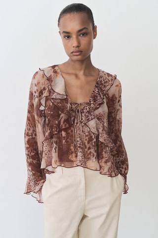 Chemisier - Marron