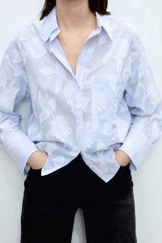 Chemisier - Bleu clair