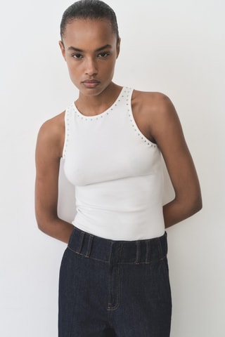 Top - Blanc
