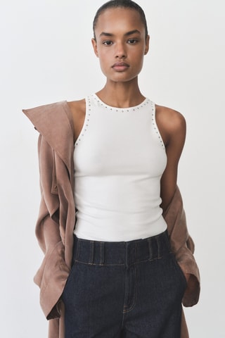 Top - Blanc