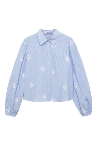 Chemisier - Bleu clair