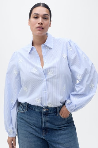 Chemisier - Bleu clair
