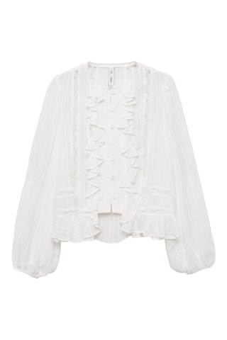 Chemisier - Blanc cassé