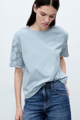 T-Shirt - Bleu clair