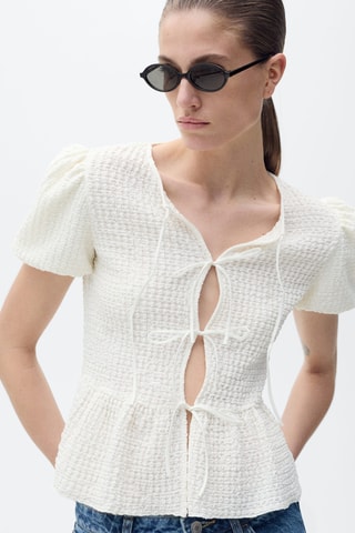 Chemisier - Ecru