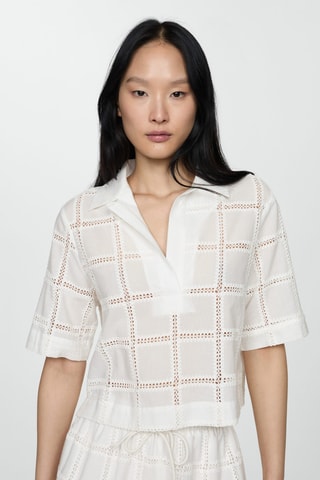 Chemisier - Blanc cassé