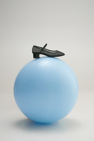 Babies à talons - Noir