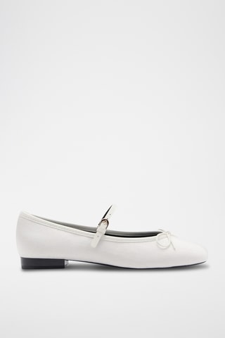 Babies à talons - Blanc