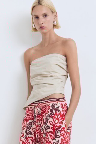 Pantalon - Blanc cassé