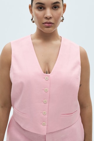 Gilet - Rose clair
