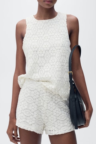 Short Goose                    - Blanc cassé