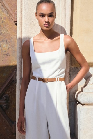 Combinaison - Blanc cassé