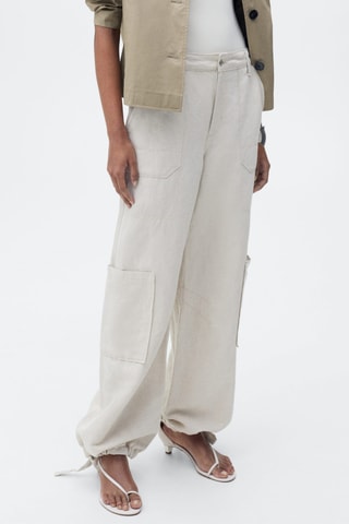 Pantalon - Gris clair