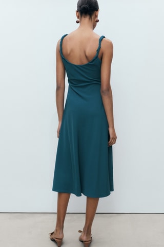 Robe - Bleu pétrole