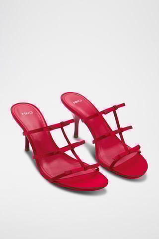 Sandales Merlot - Rouge
