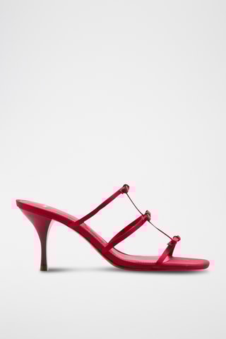 Sandales Merlot - Rouge