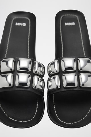 Sandales Brillo - Noir